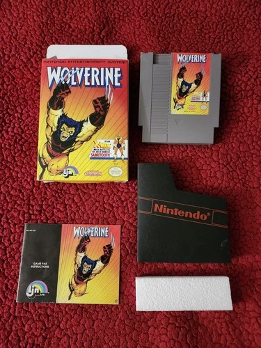 NES - Wolverine Nintendo (CIB) Complete Game, Box & Manual