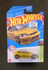Hot Wheels Factory Sealed 99 Honda Civic Type R EK9 Super Treasure Hunt DAMAGE