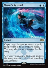 MTG Commander TDM R Narset's Reversal #0092