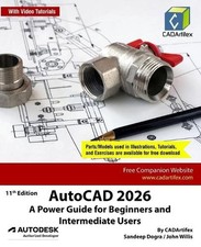Image of AutoCAD 2026: A Power Guide for Beginners and Intermediate Users (Edition11) by