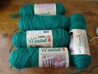Lot 7 Vtg skeins CARON WINTUK yarn-100%acrylic-worsted-3.5 oz-Fir,Off white,Rose — photo 2