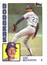1984 Topps #454 Joe Beckwith