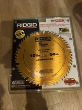 Ridgid 10-inch 50-Teeth Carbide Table Saw Blade Titanium Coating