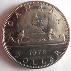 1972 CANADA DOLLAR - AU/UNC PROOF LIKE - Excellent Coin - Lot #J11