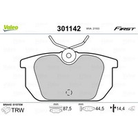 Valeo BremsbeläGe Hinten FüR Fiat Coupe Tempra S.W. Alfa Romeo Mito Spider