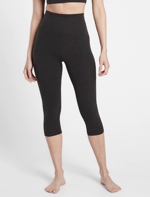 ATHLETA Elation Ultra High Rise Crop, Black Size 1X, A10