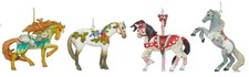 PAINTED PONIES - 2020 Holiday Set of Ornaments 4 - Free Shipping SALE