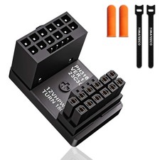 GPU 12VHPWR ATX3.0 PCI-E 5.0 Power Modular Adapter Male to Female 12 4Pin 16P...