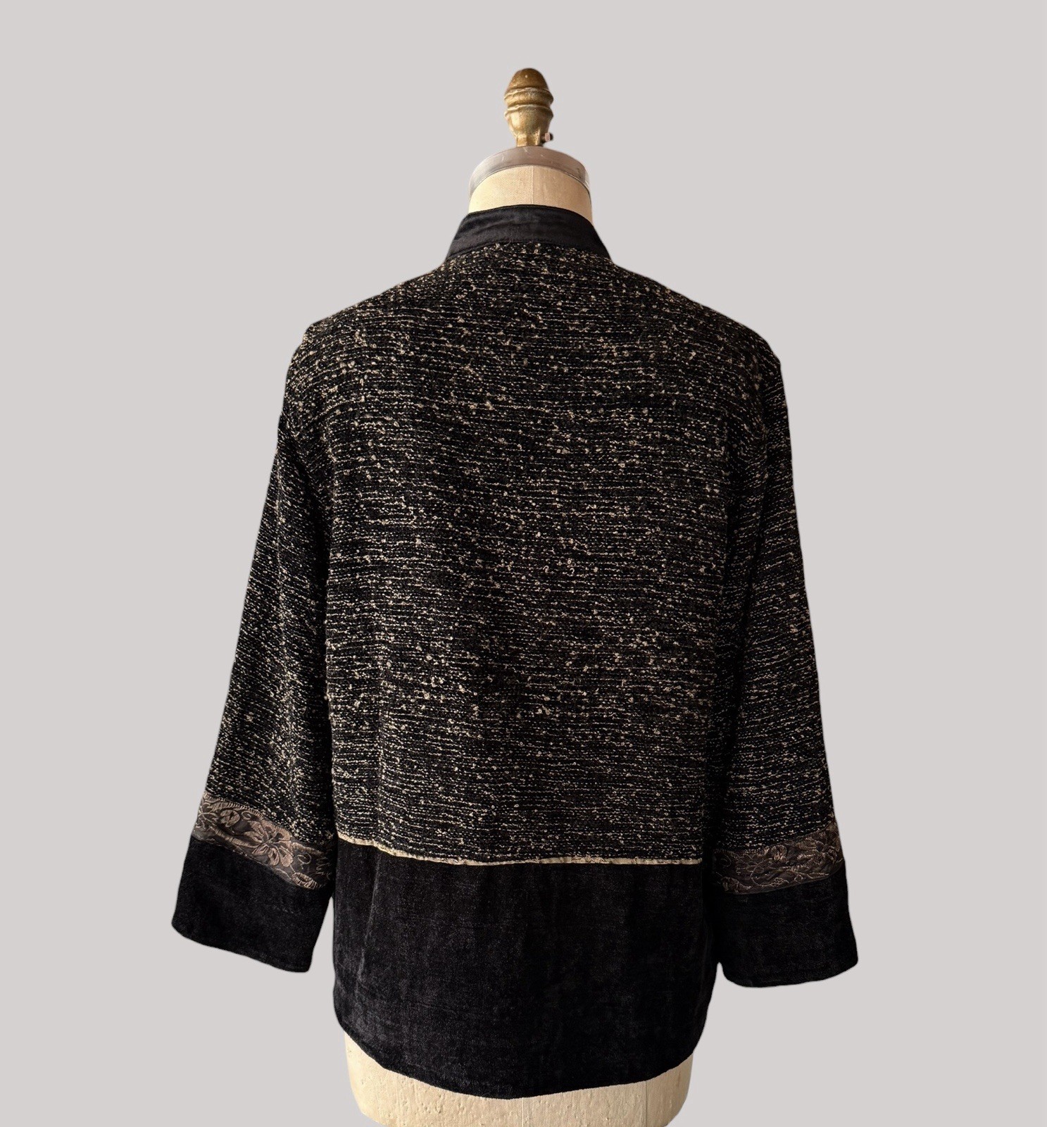 VTG Flashback Patchwork Boho Jacket Women’s Size … - image 3