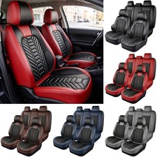 For Gmc Sierra 1500 2500hd 3500hd Perforated Leather Seat Covers Full Set 5-seat For Gmc Sierra 1500 2500hd 3500hd Perforated Leather Seat Covers Full Set 5-seat