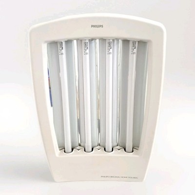 Philips Gesichtsbräuner Original Home Solaria 4 Röhren Weiß   Type HB 170/172