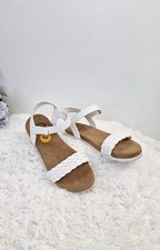 White Mountain Girls Tidbit Flat Sandals Size 3M