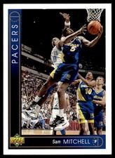 1993-94 Upper Deck Sam Mitchell Indiana Pacers #98
