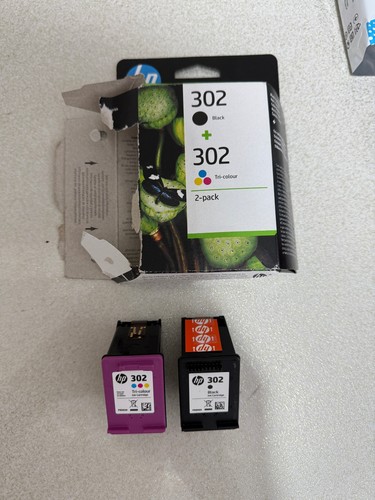 HP 302 Tintenpatrone Schwarz und Dreifarbig Kombipack Multipack Original