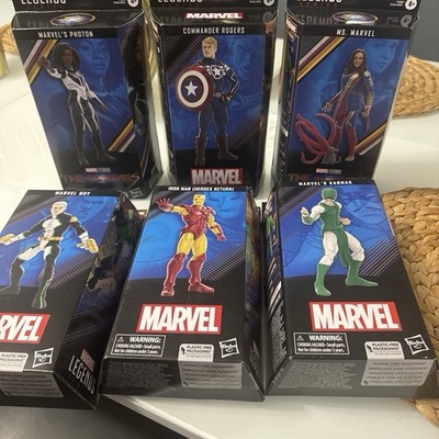 Marvel Legends Series Lot of 6 Collectible Figures Set