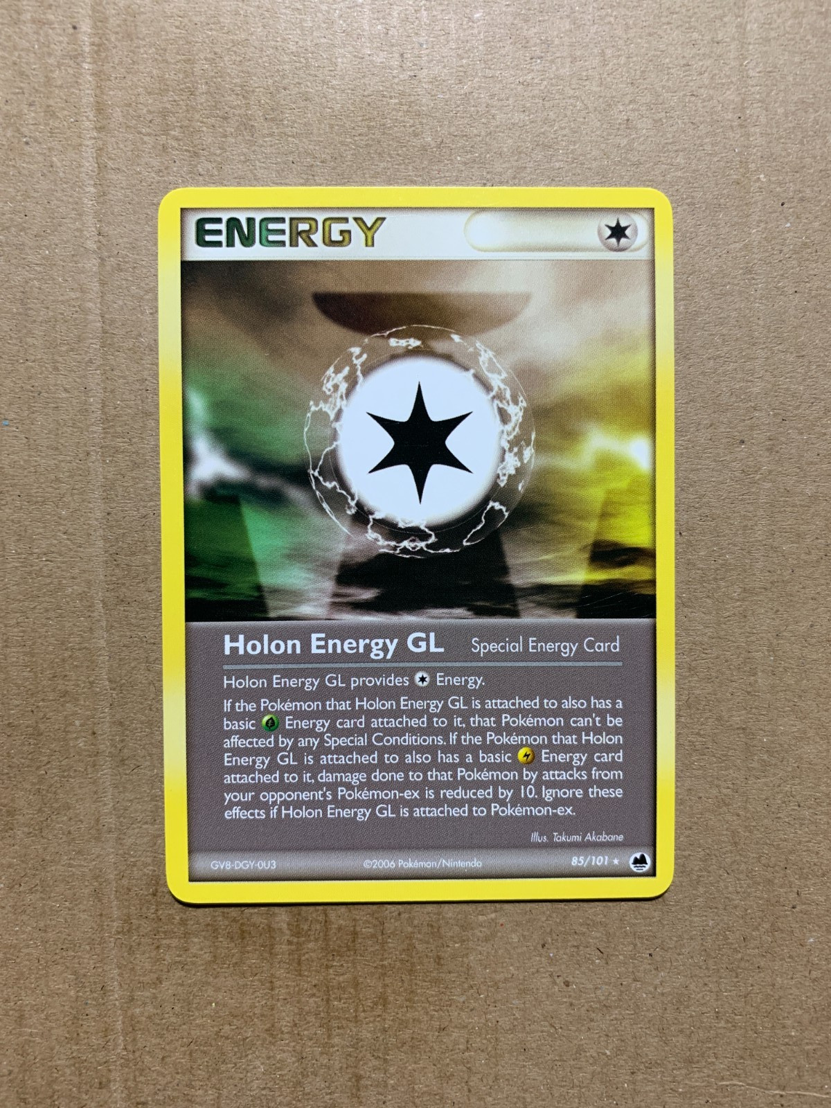 Holon Energy GL 85/101 EX Dragon Frontiers - Rare Pokemon Card - NM/Mint