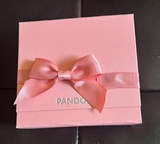 Pandora Gift Box With Bow and Jewelry Holder Box