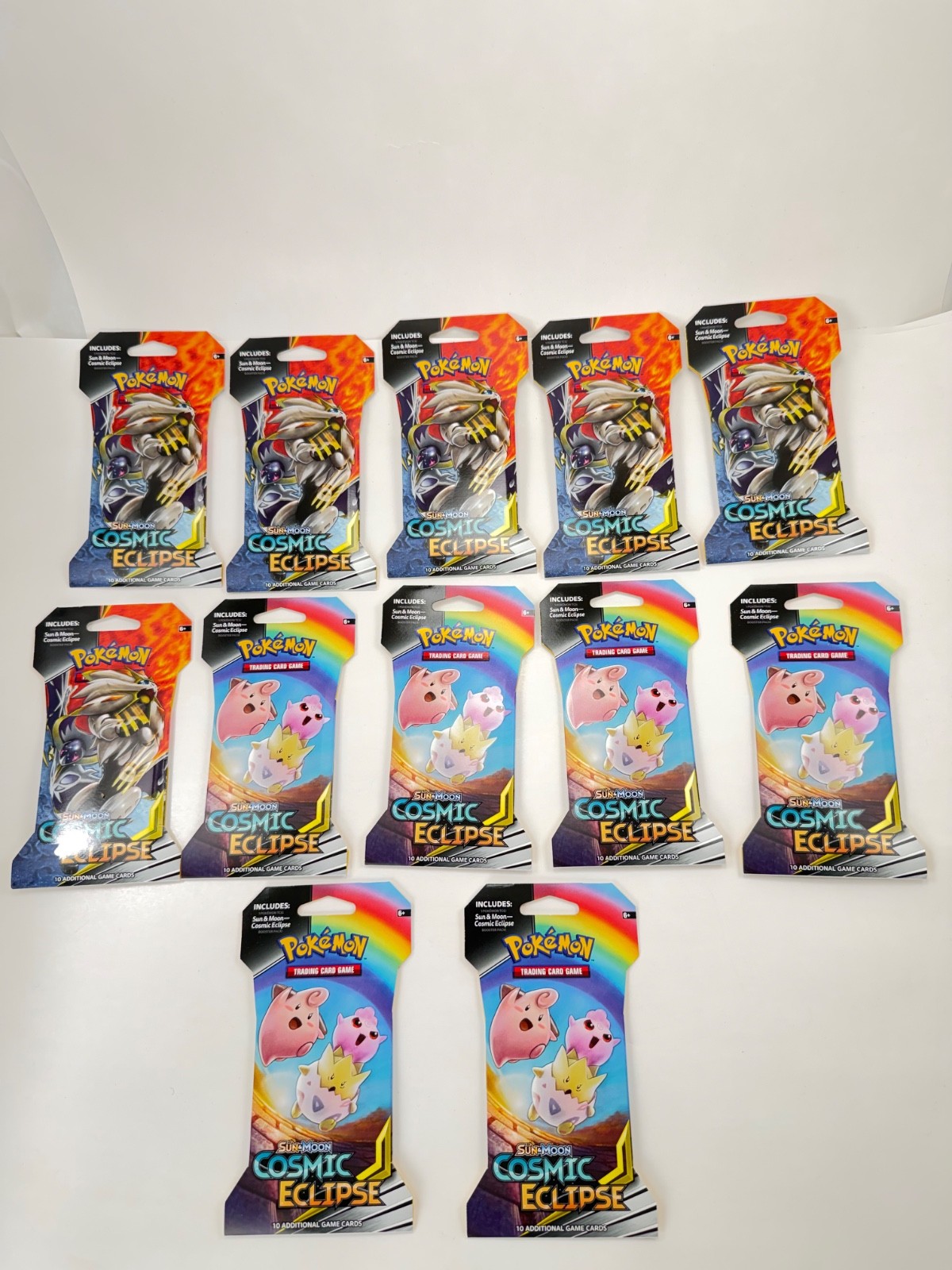 POKÉMON SUN & MOON COSMIC ECLIPSE SLEEVED BOOSTER PACK - NEW FACTORY SEALED (1)