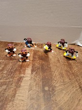 1987 1988 California Raisins Figures Lot of 6 Raisins