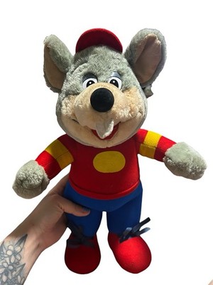 Vintage 1996 Chuck E. Cheese Plush Toy In Original Outfit 16” | eBay