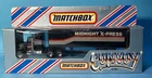 c1980 Matchbox CONVOY CY 9 Diecast Car MIB Kenworth Box Truck Midnight X-Press