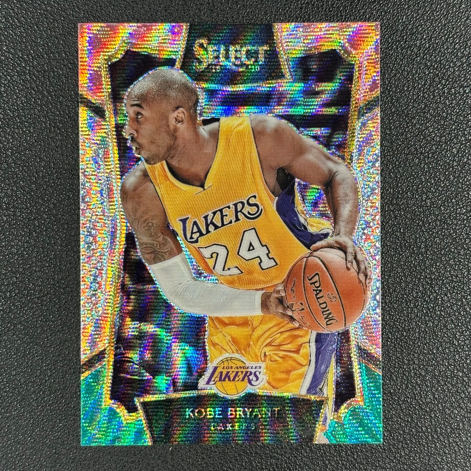 2015-16 Panini Select Concourse Kobe Tri-Color Prizm Lakers #Z