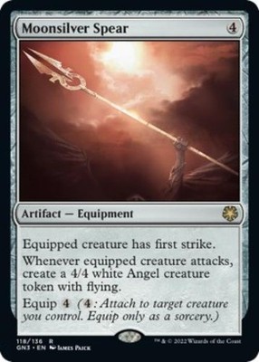 Moonsilver Spear - Near Mint MTG Magic Game Night: Free-For-All