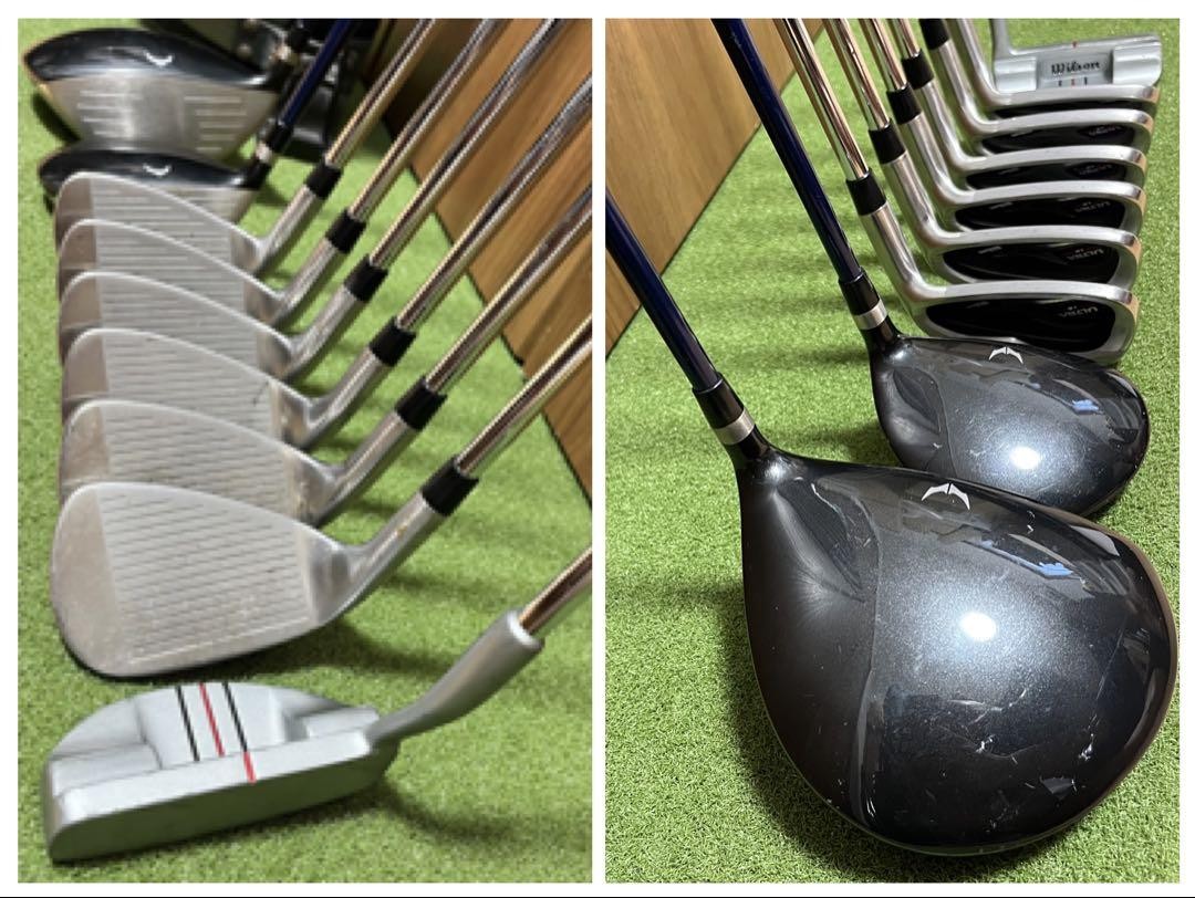 【Wilson】ULTRA i8 ゴルフクラブ9本 ハーフセット キャディバッグ Wilson】ULTRA i8 ゴルフクラブ9本 ハーフセット キャディバッグ 楽天