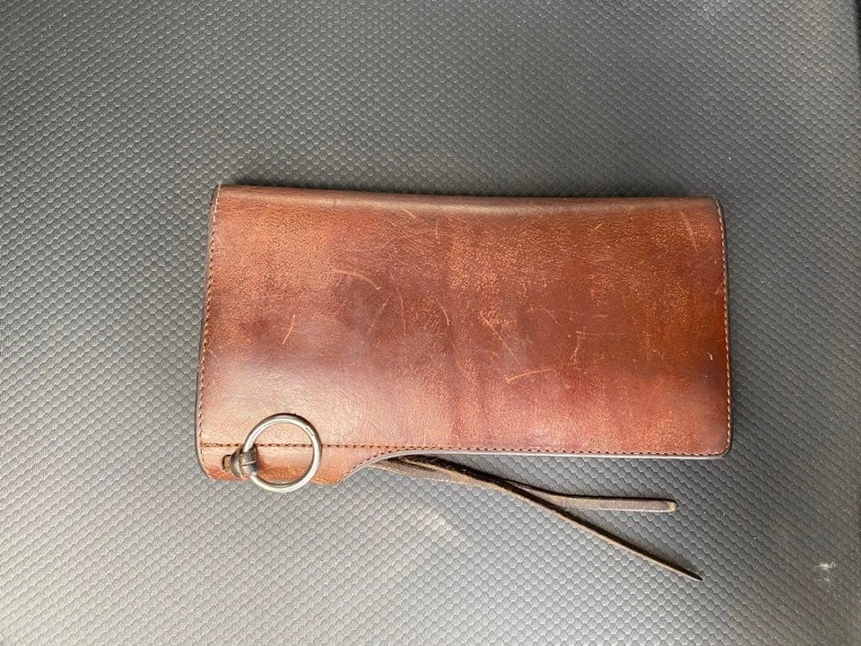 Porter925 Cuero Motociclista Billetera Cadena Anillo De Colección Usado Foto 2 de 4