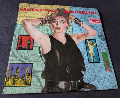 Madonna   Borderline - Singles Schallplatte