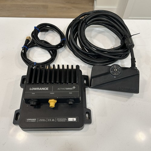 Lowrance Active Target 1 Sonar System with Transducer And Modules And Cables