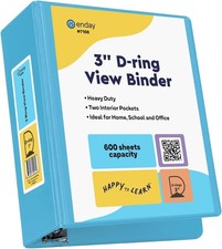 3 Inch Binder Blue 3 Ring Binder 3 Inch Heavy Duty Three Ring Binder 600 Sheets