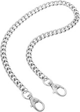 Pants Chain Belt for Men Women, Silver Wallet Chain Pants Chains Heavy Duty Punk