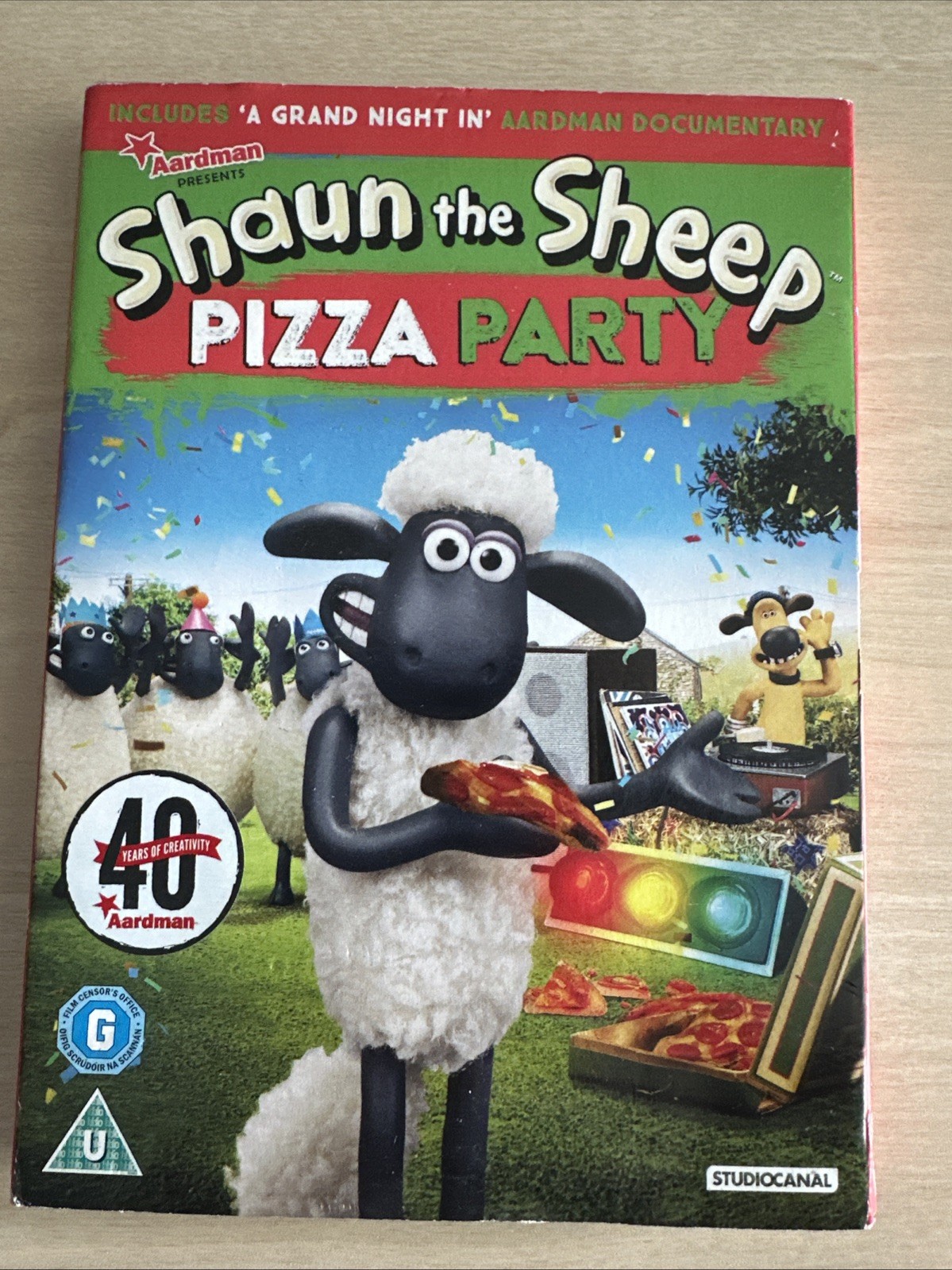 Shaun The Sheep - Pizza Party [DVD] New Sealed
