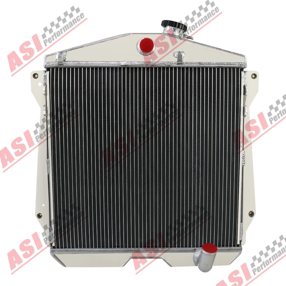 3 core Radiator for 1943~1948,1947 Chevy Fleetline FleetMaster Stylemaster L6 Foto 3 de 4