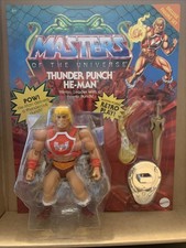 MOTU Origins Thunder Punch He-Man Deluxe Masters Of Universe Origins  US Carded