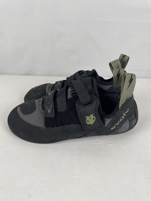 Excellent Evolv Kronos Men's Climbing Shoes, Black/Olive, M44.5