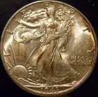 1943-P Walking Liberty Half Dollar Choice BU