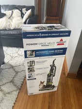 BISSELL PowerForce Helix Rewind Pet Upright Vacuum, Automatic Cord Rewind