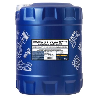 Mannol MN Multifarm STOU 10W-40 10 L Motoröl