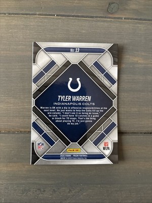 2025 Panini Prizm Emergent #13 Tyler Warren - RC | eBay
