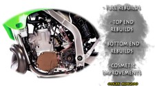 Kawasaki KX250 KX 250 Engine Rebuild Service *****READ DESCRIPTION*****