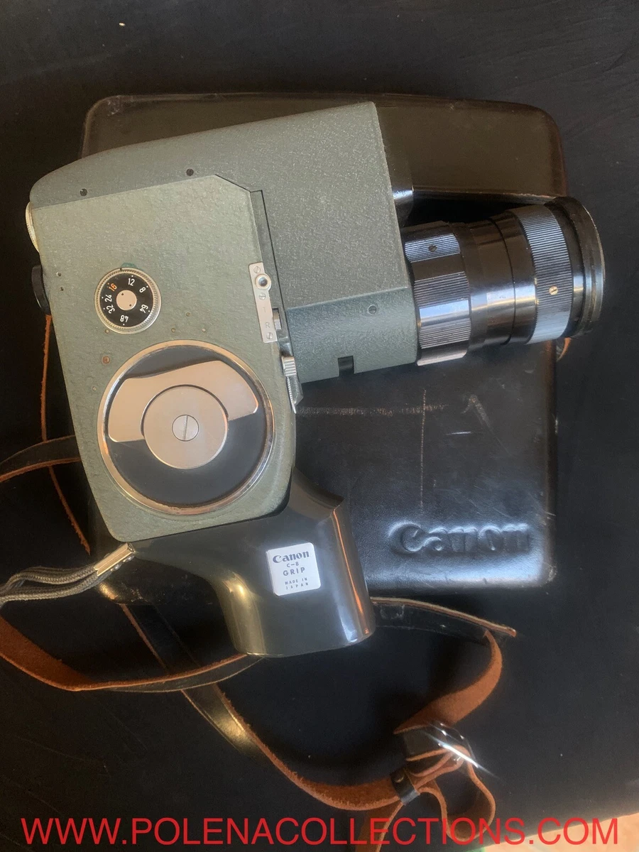 CANON REFLEX ZOOM 8 2 CINEPRESA CON CUSTODIA IN PELLE ORIGINALE