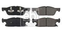 Febi Bilstein 171400 Bremsbelagsatz, Scheibenbremse Vorne