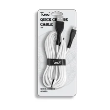 10ft USB Cord Cable for Consumer-US Cellular Samsung Galaxy Z Flip5, Z Flip4