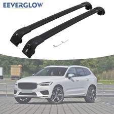 Lockable Cross Bar Roof Rail Rack Fit For 2013-2017 Volvo Xc60 Aluminum Lockable Cross Bar Roof Rail Rack Fit For 2013-2017 Volvo Xc60 Aluminum