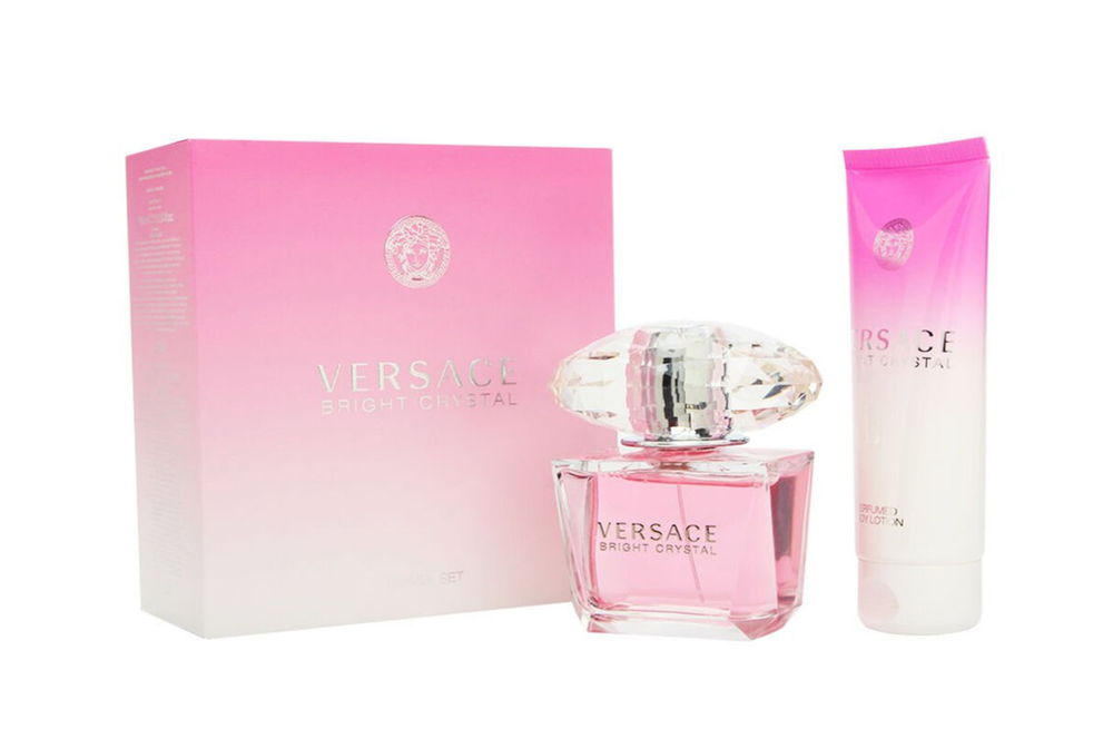 Bright Crystal by Versace EDT Set for Women 3.0oz New Sealed Box