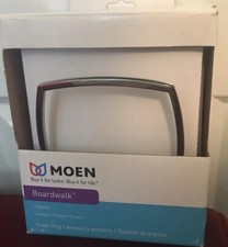 New Moen Boardwalk Chrome Towel Ring Model Y3286CH