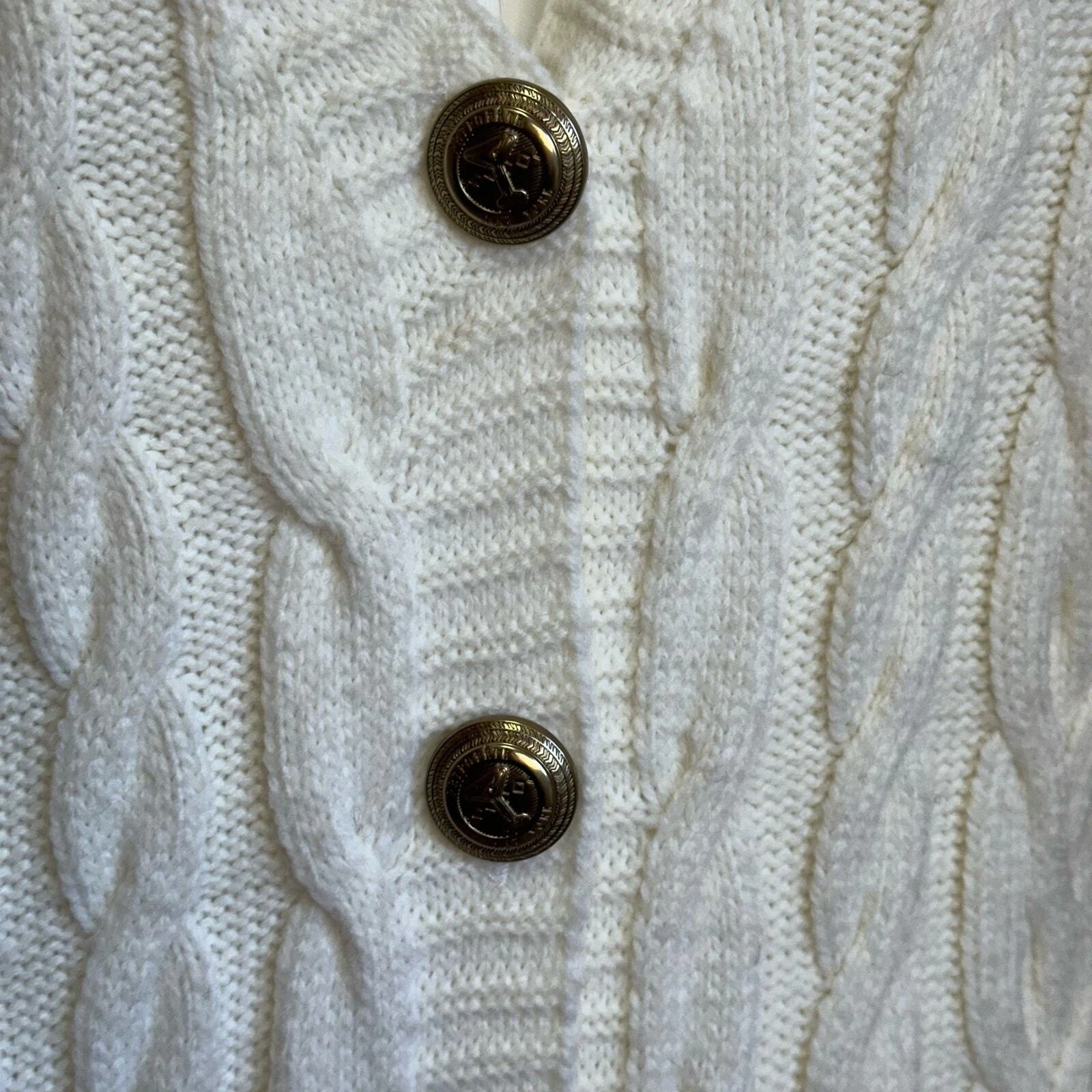 OFF WHITE Retrofete Tala Off White Vestito Mini Maglione Maglia Cavo Tg S