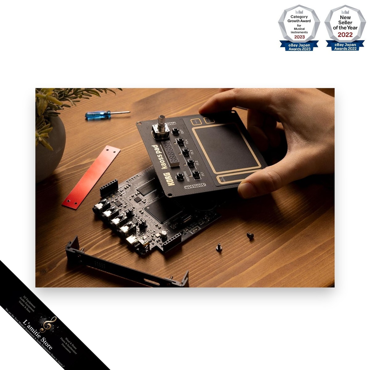 KORG Kaoss Pad Kit NTS-3 DIY Synthesizer Programmable Effect